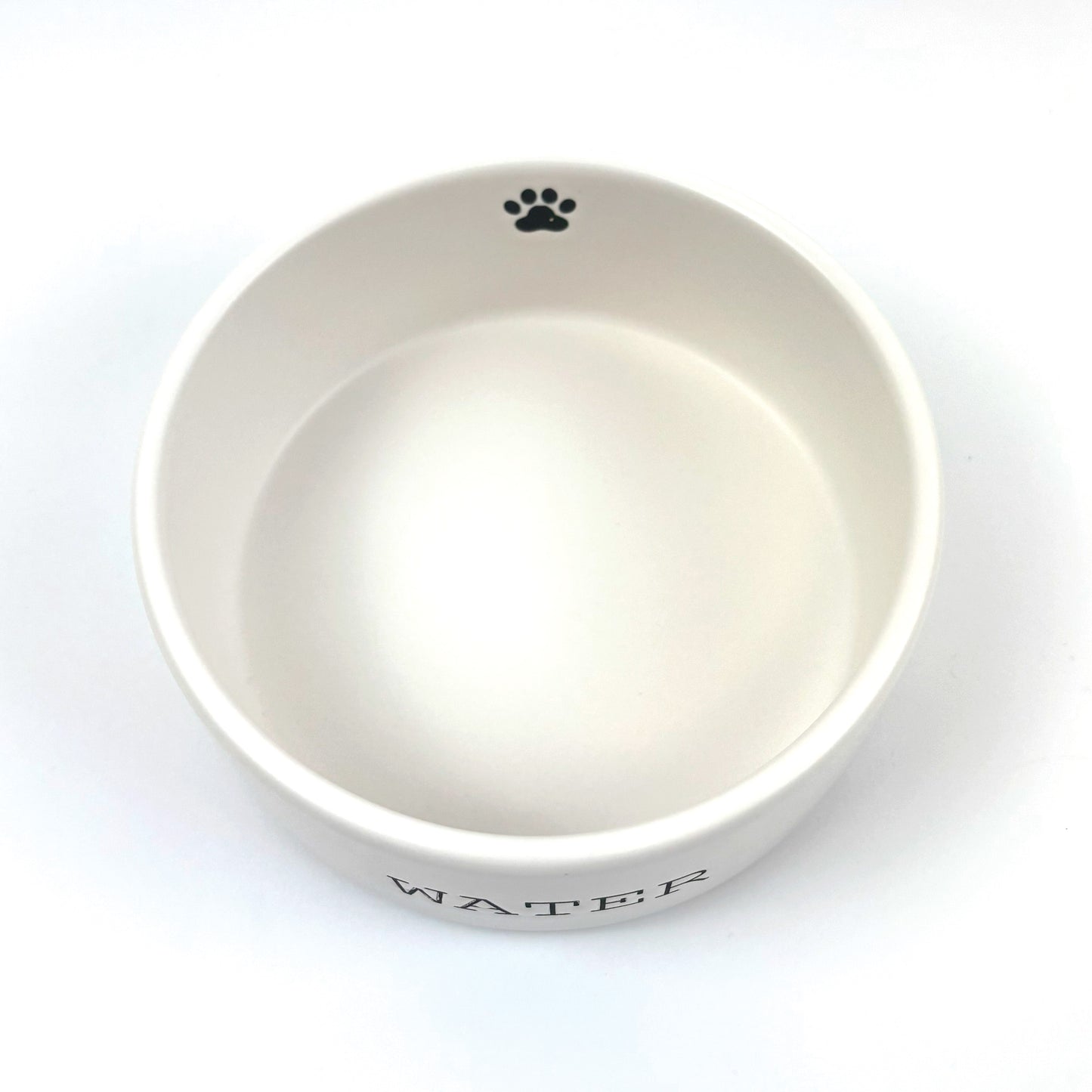Paw Print Water Pet Bowl