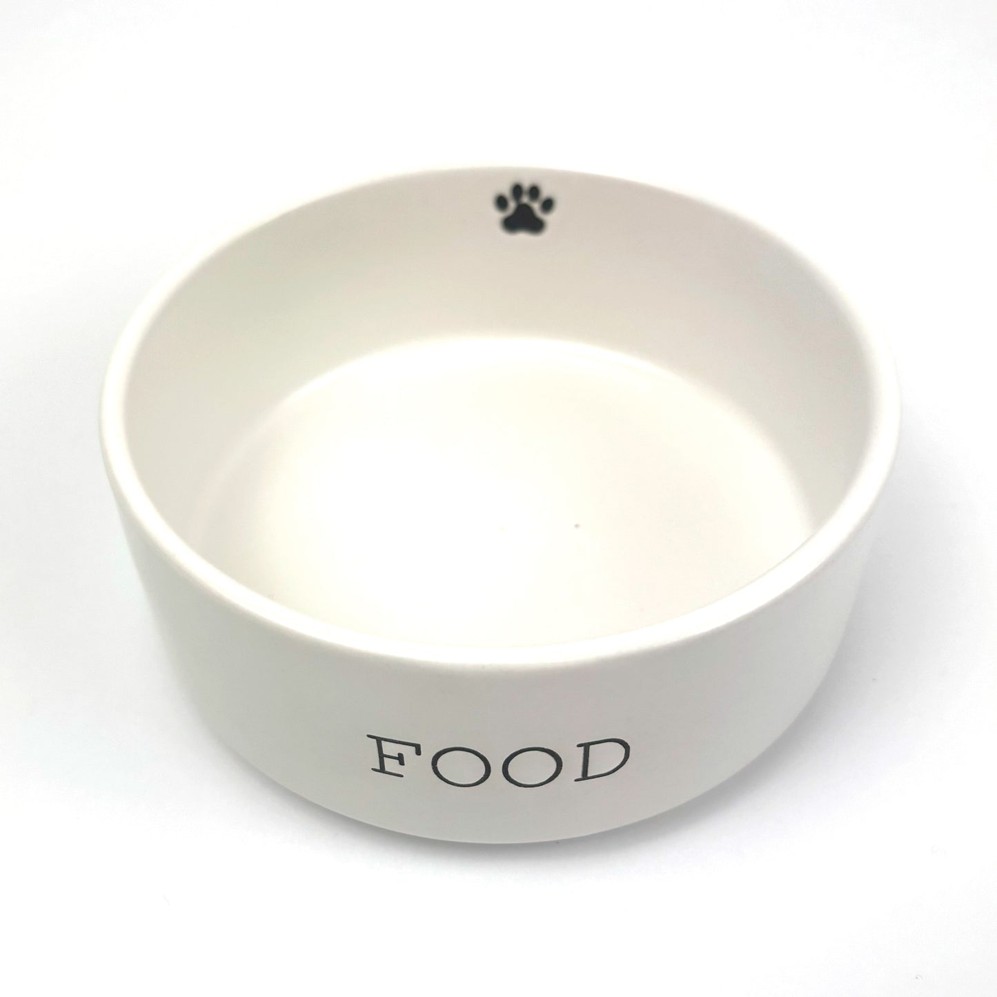 Paw Print Food Pet Bowl