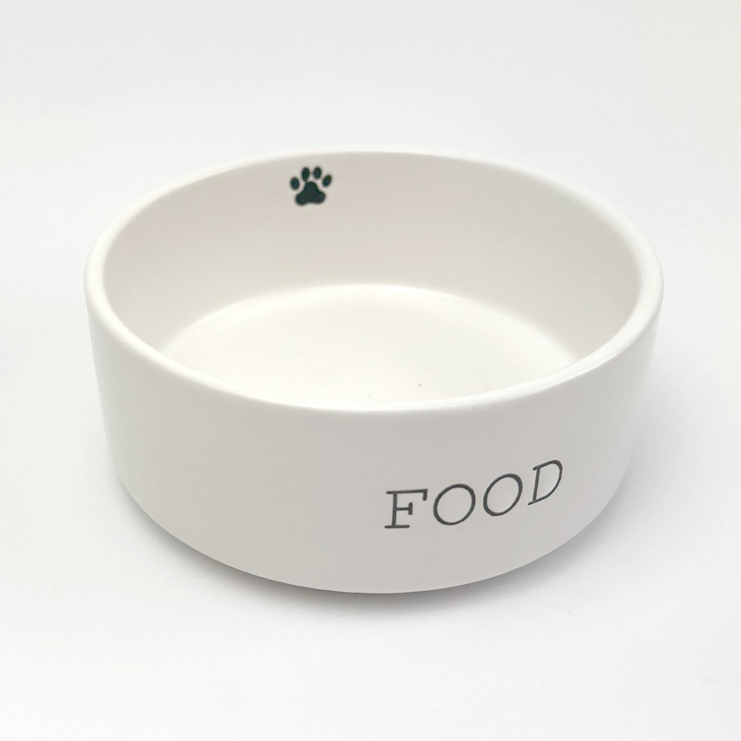 Paw Print Food Pet Bowl