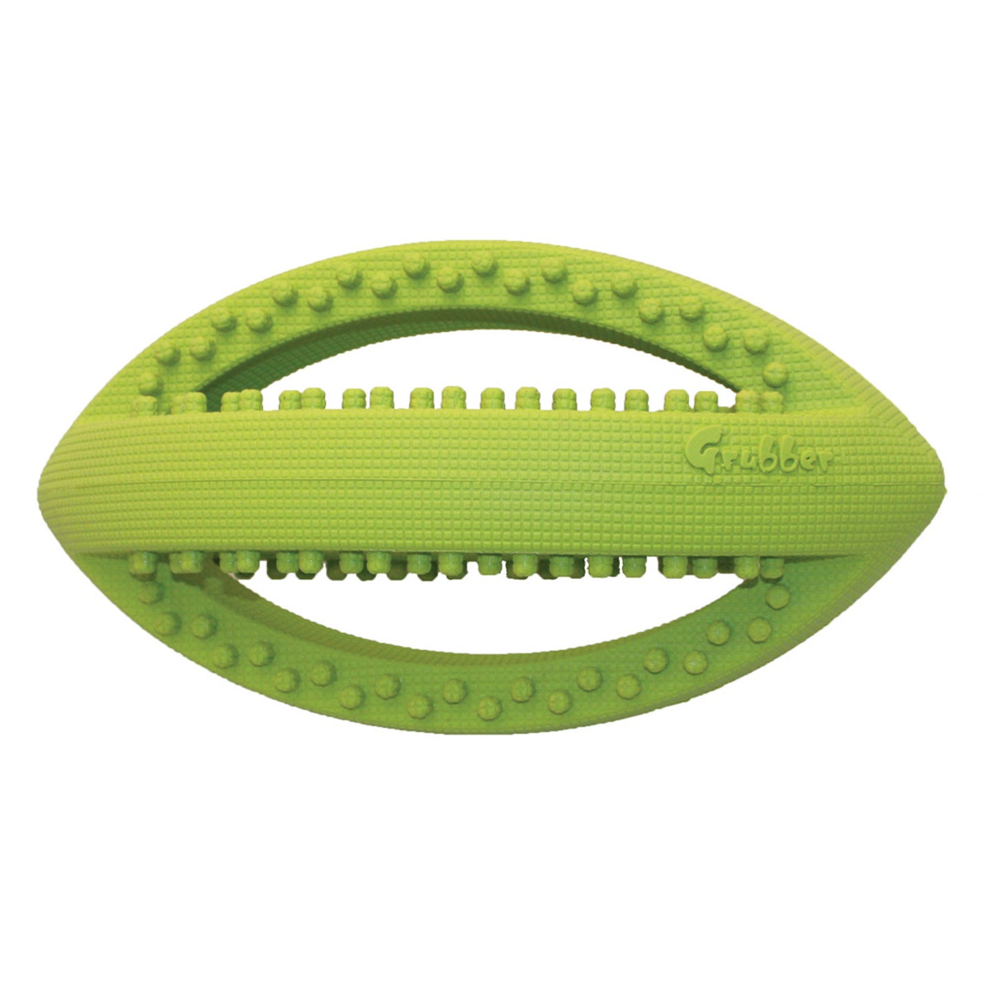 Grubber Tough Rugby Ball Dog Toy