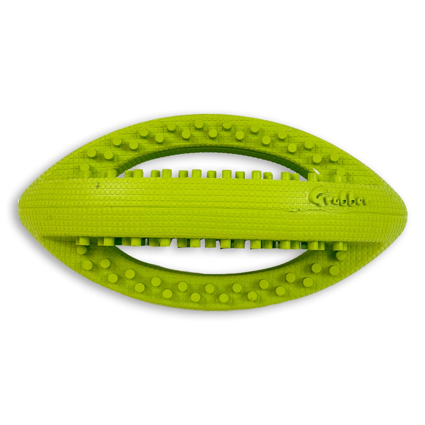 Grubber Tough Rugby Ball Dog Toy