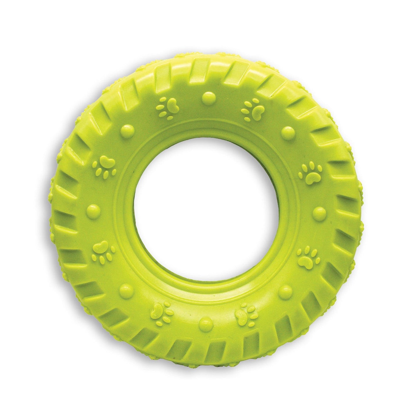 rubber tyre dog toy