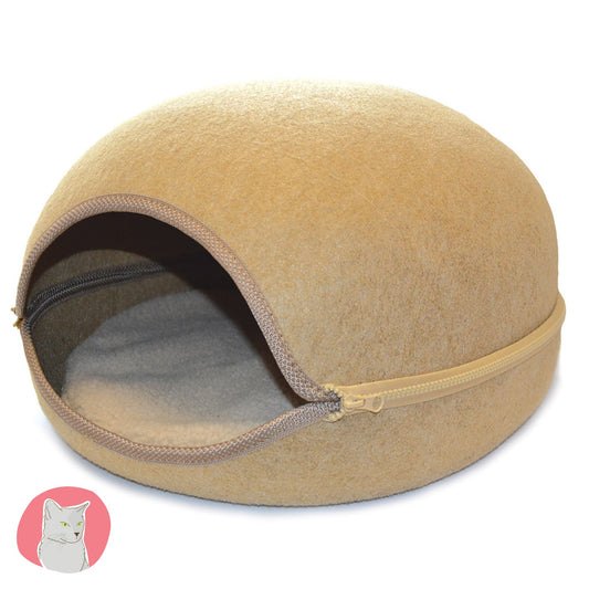 cat bedding oslo pod with soft cushion