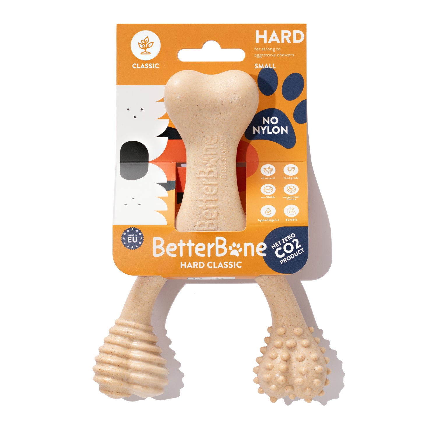 Betterbone dog chew toy, natural, safe, no rawhide, no nylon