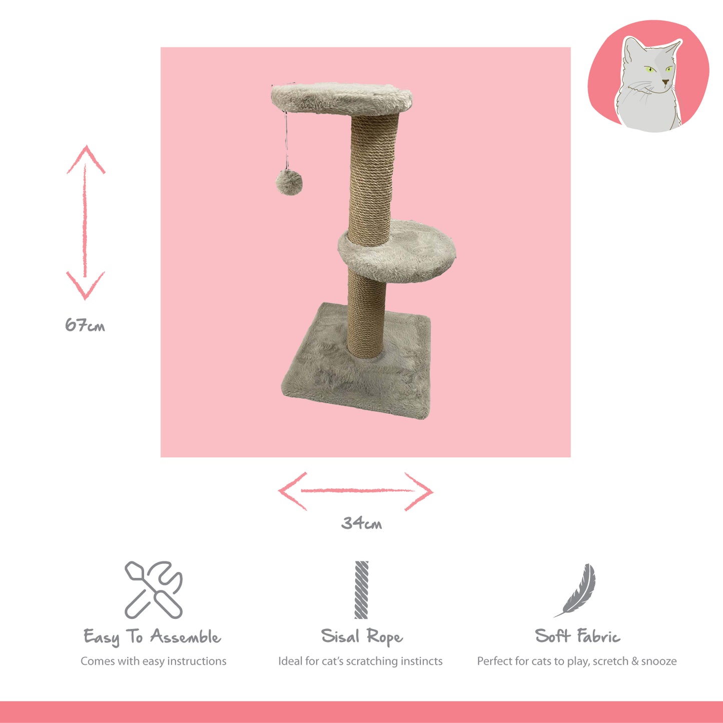 Westwood Cat Scratch Post