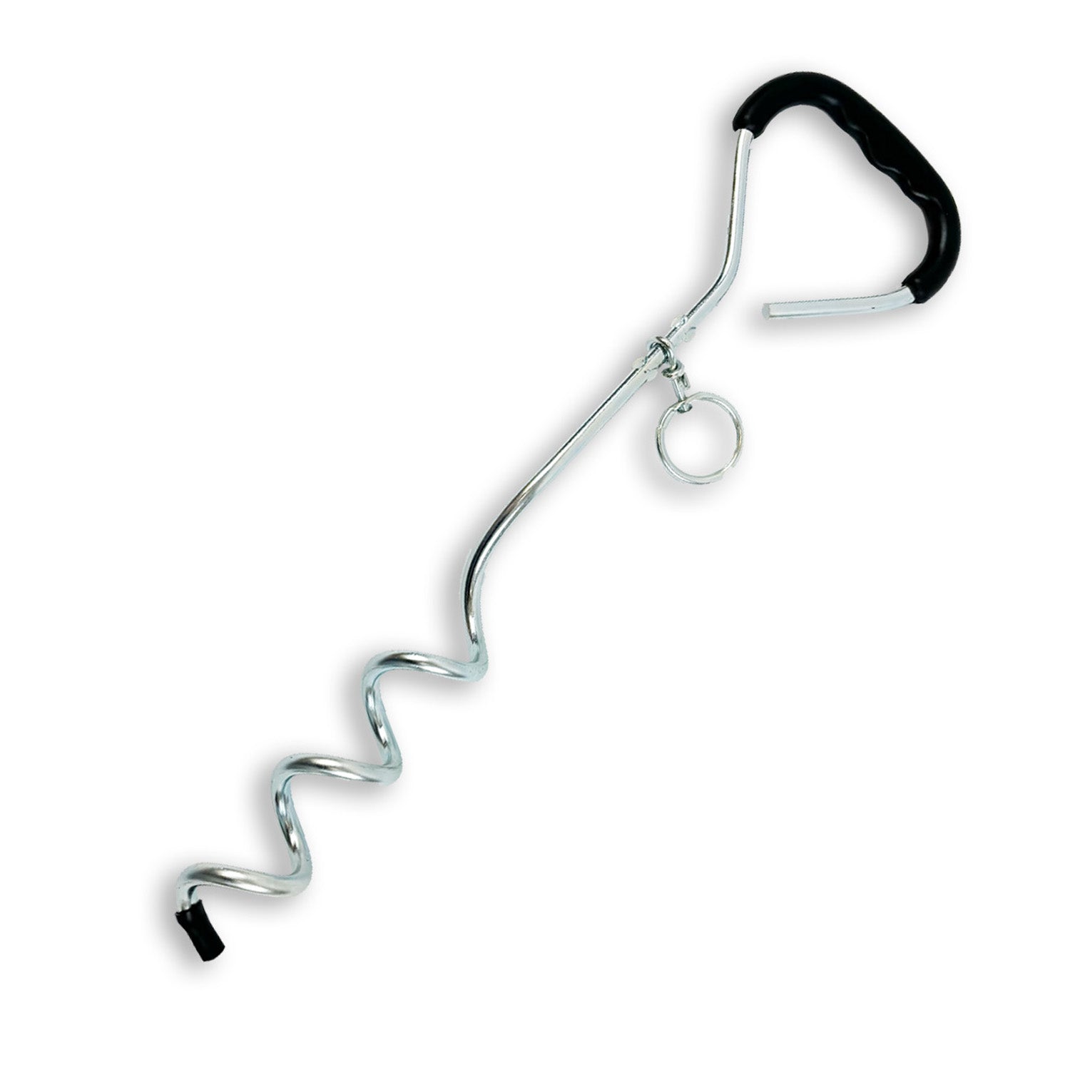 Tie Out Stake Secure Durable Outdoor Anchor for Dogs – Happy