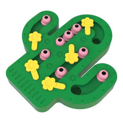 Cactus Puzzle Feeder
