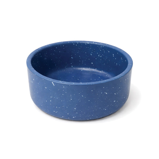 Speckle Double Walled Stainless Steel Pet Bowl