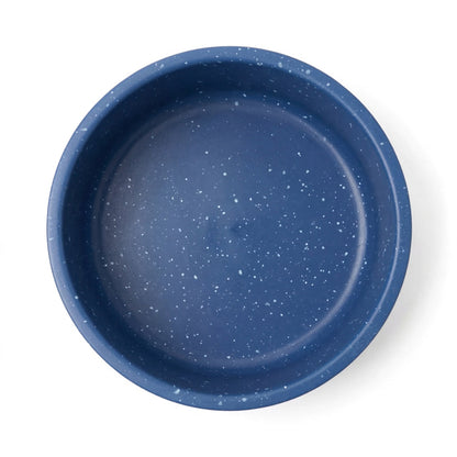 Speckle Double Walled Stainless Steel Pet Bowl