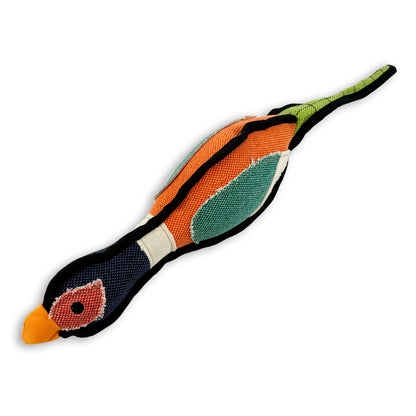 Gaudy Game Pheasant Tough Dog Toy