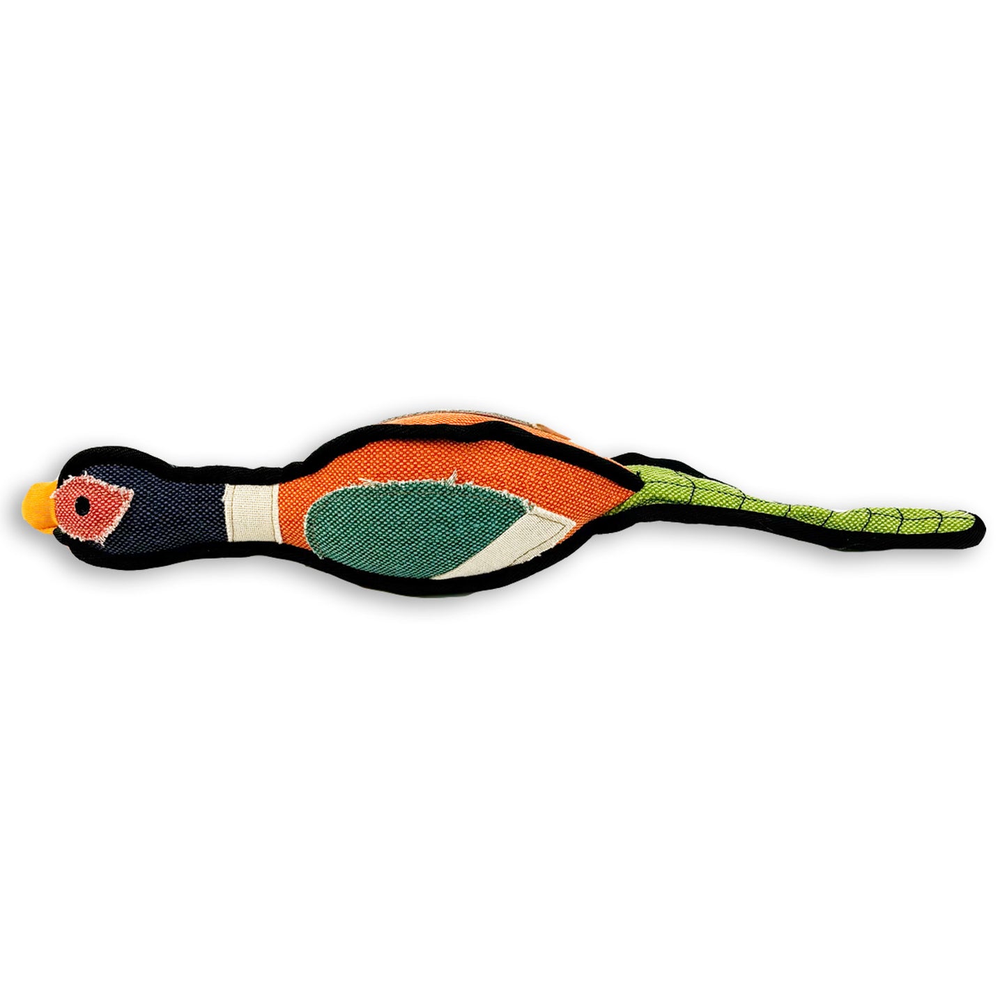 Gaudy Game Pheasant Tough Dog Toy