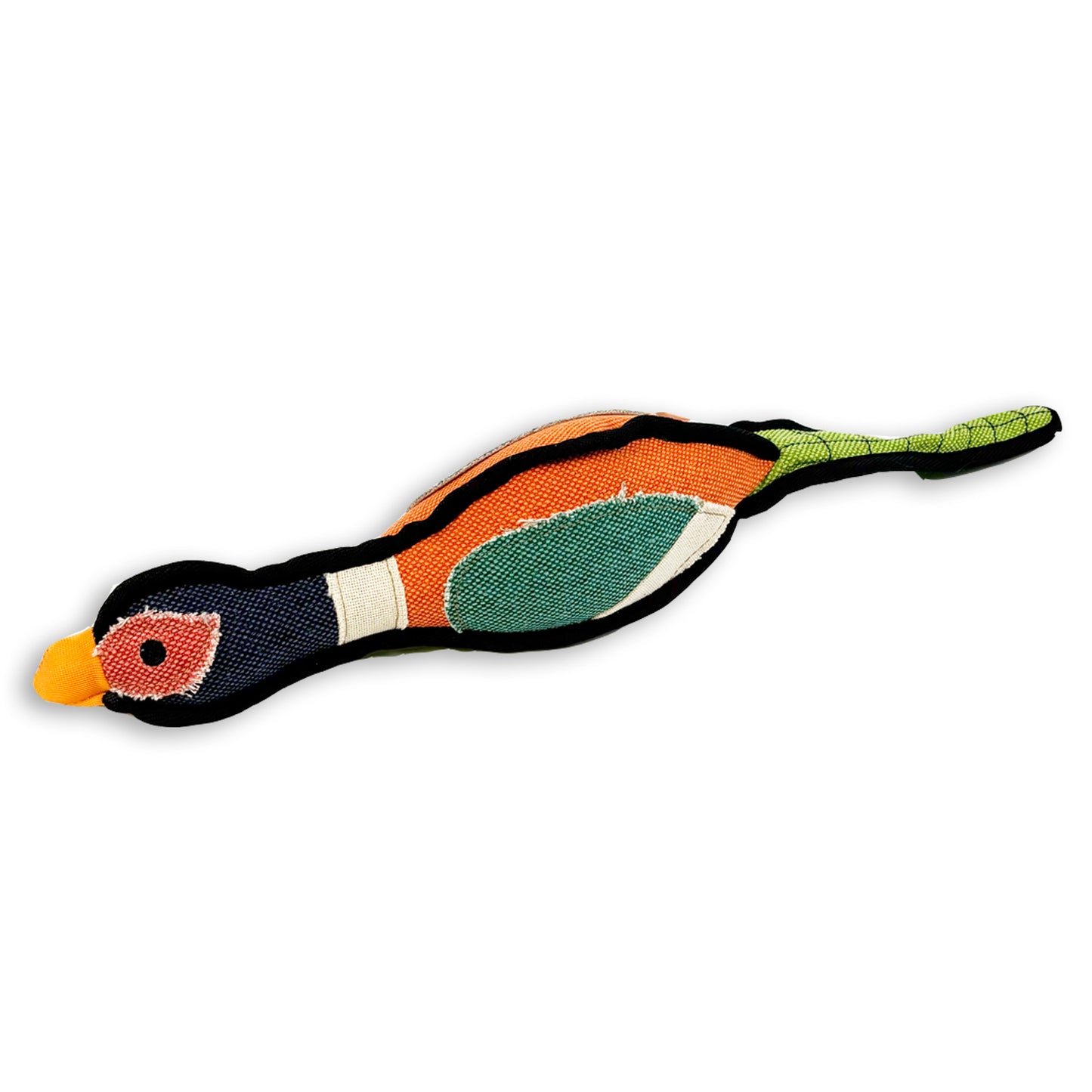 Gaudy Game Pheasant Tough Dog Toy