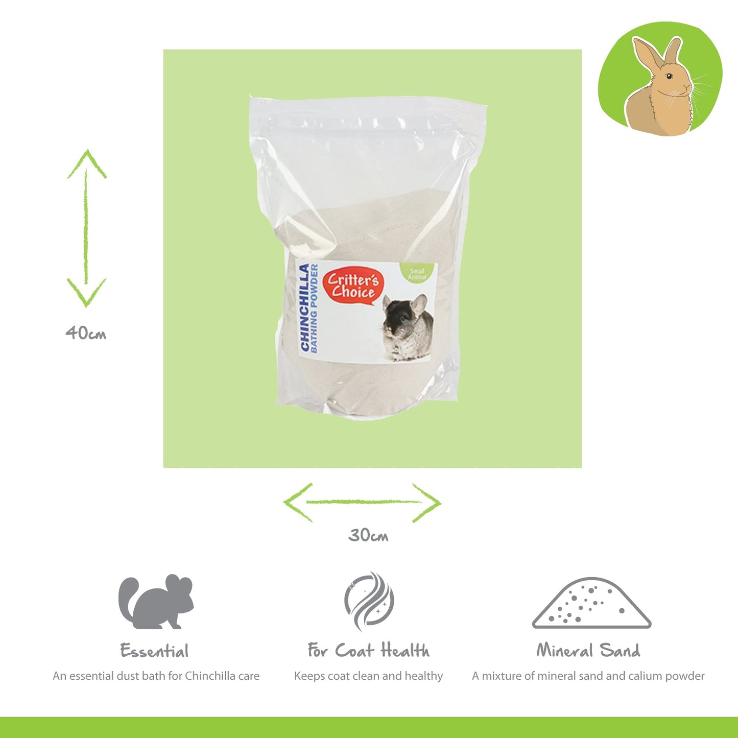 chinchilla bathing powder