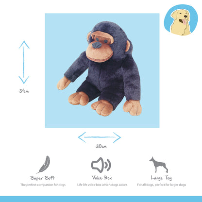 Big Buddie Chucky the Chimp Soft Dog Toy