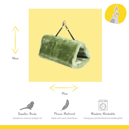 super soft cozzy bird hut for pet birds