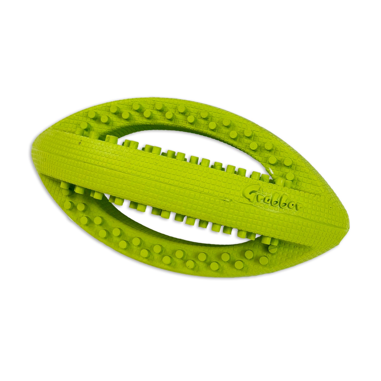 Grubber Tough Rugby Ball Dog Toy