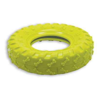 rubber tyre dog toy 