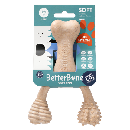Betterbone dog chew toy, natural, safe, no rawhide, no nylon