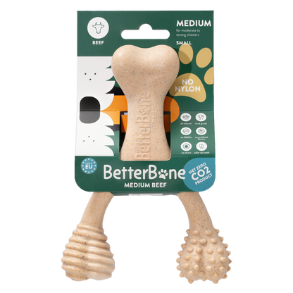 Betterbone dog chew toy, natural, safe, no rawhide, no nylon