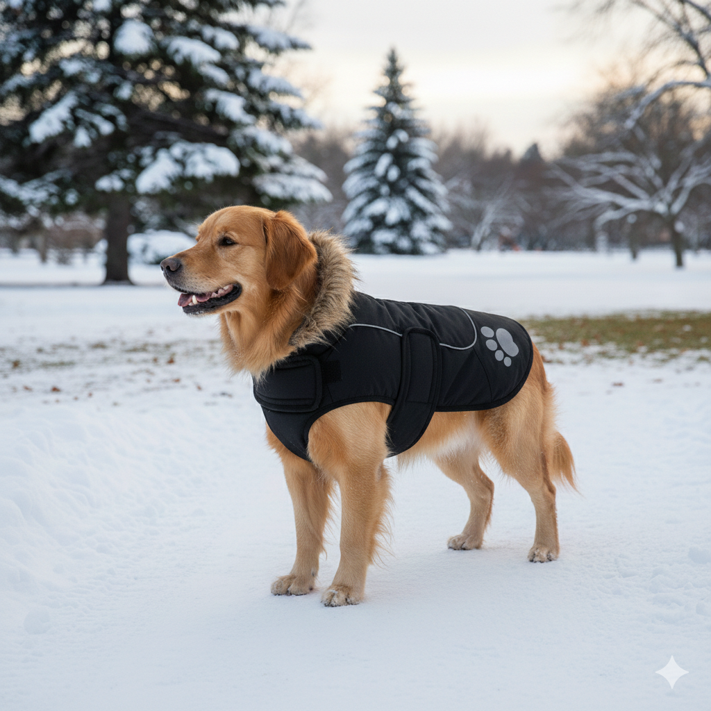 Paw Print Dog Jacket