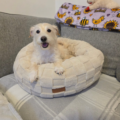 Checkra Round Pet Bed