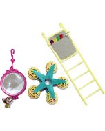 Fun at the Fair Bird Toy Multipack Mirror/Ladder/Carousel
