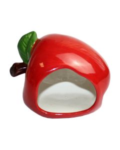 Small Animal Ceramic Hideout- Apple