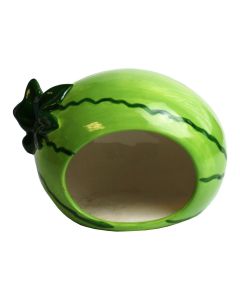 Small Animal Ceramic Hideout- Watermelon