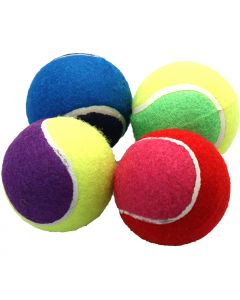 Tennis Balls Assorted 4pcs