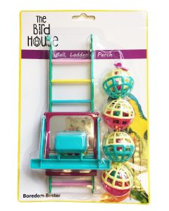 Bird Toy Multipack Ball/Ladder/Perch