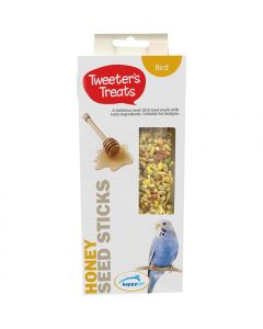 Tweeter's Treats Seed Sticks for Budgies - Honey