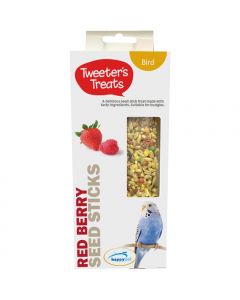 Tweeter's Treats Seed Sticks for Budgies - Red Berry