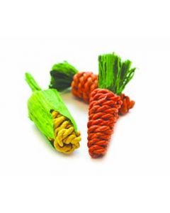 Sisal Carrots & Corn Mini 3pcs