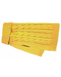 Charlton Cable Knit Mustard